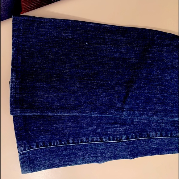 Women’s LEVI’S 515 Bootcut Mid to Dark Wash Jeans - Picture 10 of 10